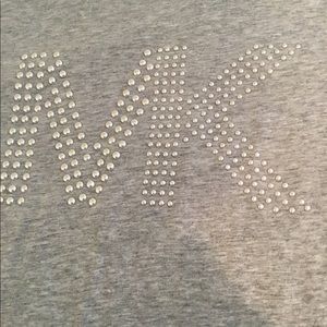 NWT Michael Kors Soft heather gray shirt